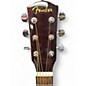Used Fender CD-60SCE Natural Acoustic Electric Guitar