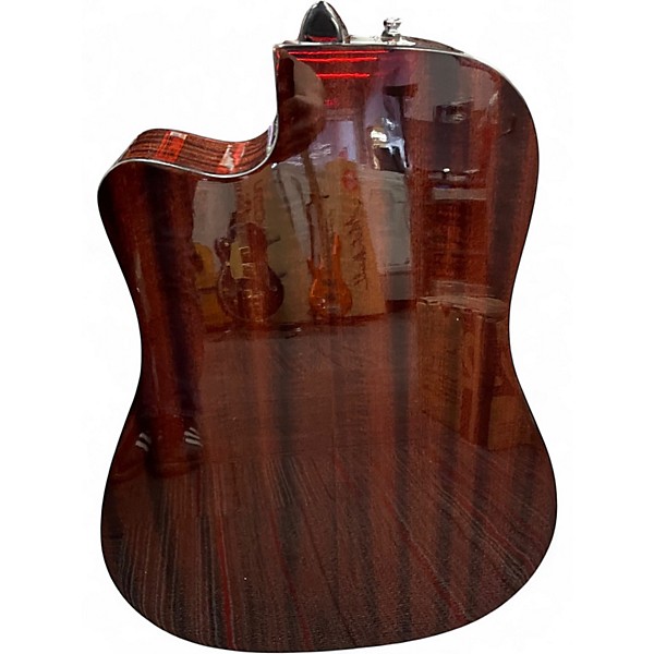 Used Fender CD-60SCE Natural Acoustic Electric Guitar