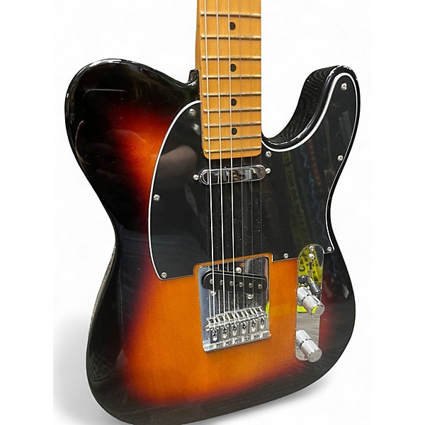 Used Fender Player II Telecaster 3 Tone Sunburst Solid Body Electric Guitar