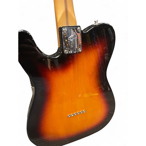 Used Fender Player II Telecaster 3 Tone Sunburst Solid Body Electric Guitar