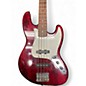 Used Johnson J Bass Trans Red Electric Bass Guitar