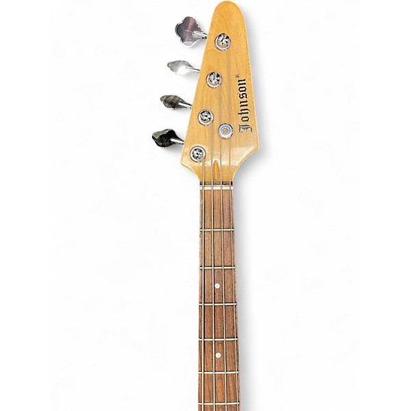 Used Johnson J Bass Trans Red Electric Bass Guitar