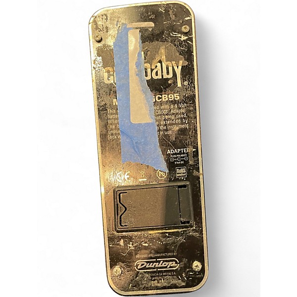 Used Dunlop Original Cry Baby Wah Effect Pedal
