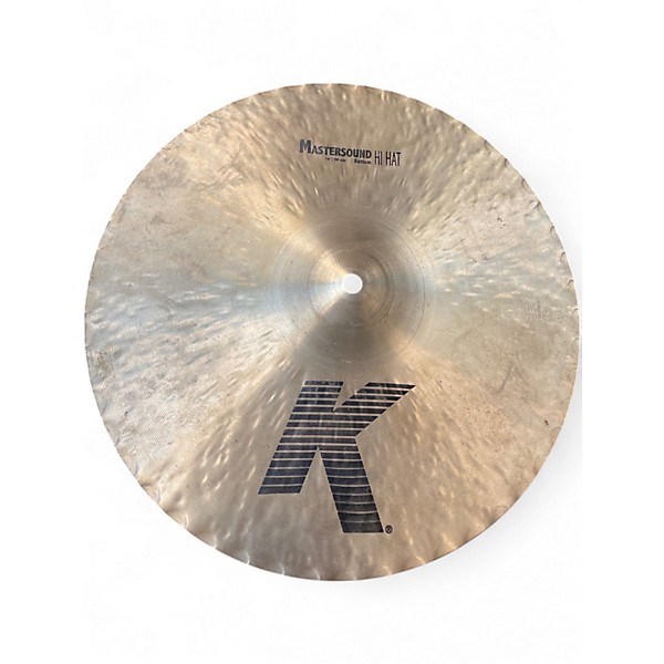 Used Zildjian 14in A Mastersound Hi Hat Pair Cymbal