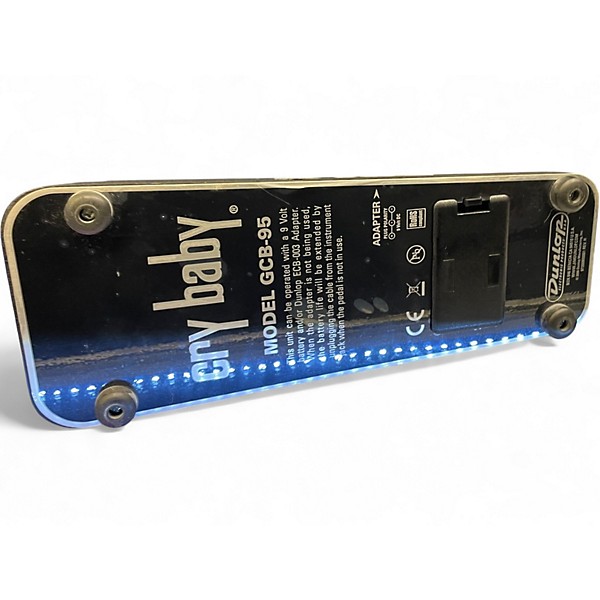 Used Dunlop GCB95 Original Crybaby Wah Effect Pedal