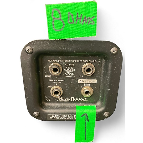 Used MESA/Boogie Rectifier Standard Straight 4x12 Guitar Cabinet