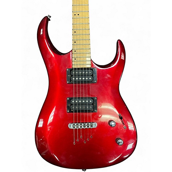 Used Jay Turser JT690QST Metallic Red Solid Body Electric Guitar