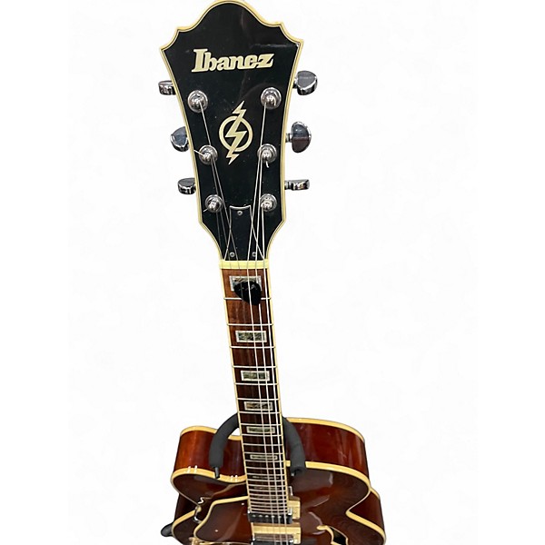 Used Ibanez AF85L LEFT HANDED 2 Tone Sunburst Hollow Body Electric Guitar