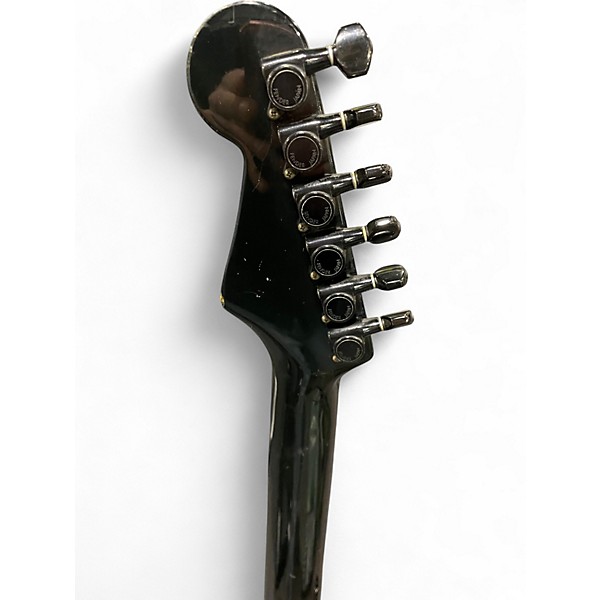 Vintage 1985 Fender 80S Contemporary  HH Stratocaster BLACK Solid Body Electric Guitar