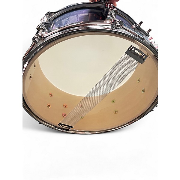 Used Ludwig 14in BACKBEAT SNARE Blue Drum