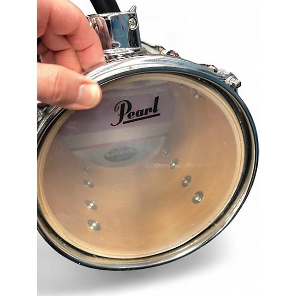 Used Pearl 8X7 Export Series Mounted  Tom Burgundy Drum
