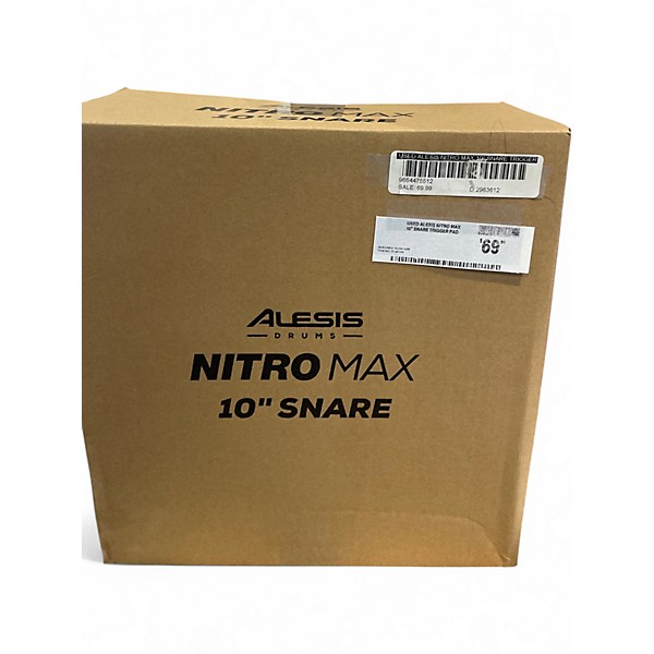 Used Alesis Nitro Max 10" Snare Trigger Pad