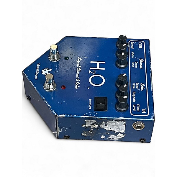 Used Visual Sound H2O Liquid Chorus Echo Effect Processor