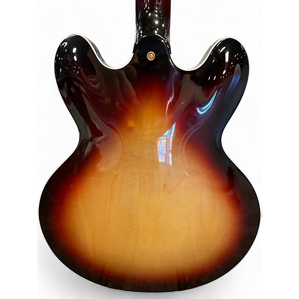 Used Gibson ES345 TOBACCO BURST Hollow Body Electric Guitar