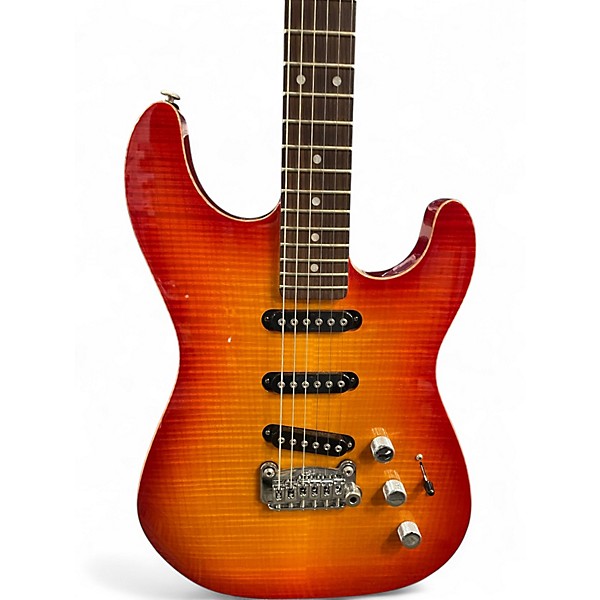 Used G&L S500 Deluxe 2 Color Sunburst Solid Body Electric Guitar