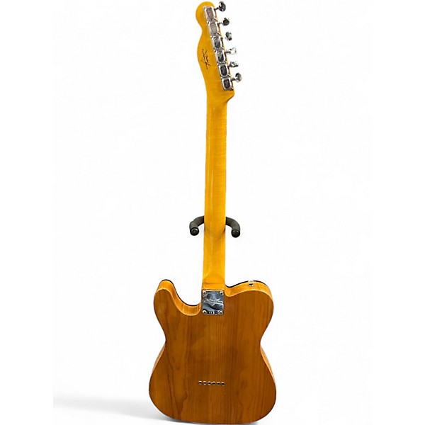 Used 2022 Fender Custom Shop Knotty Pine Telecaster Natural Pine Solid Body Electric Guitar