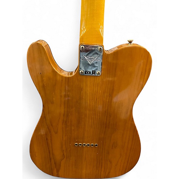 Used 2022 Fender Custom Shop Knotty Pine Telecaster Natural Pine Solid Body Electric Guitar