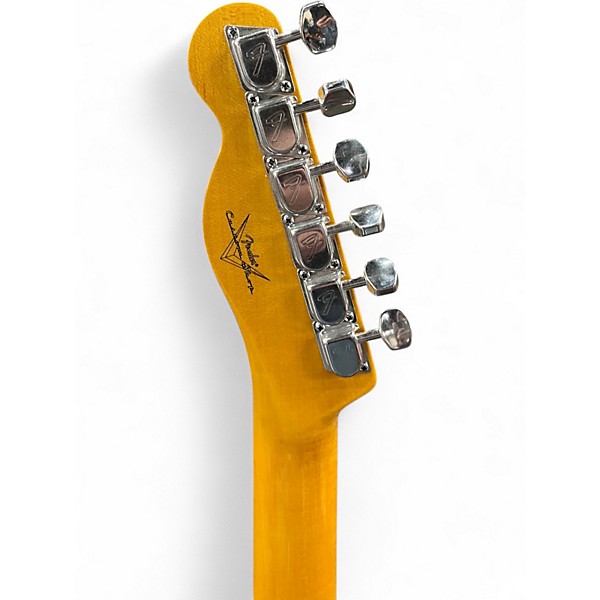 Used 2022 Fender Custom Shop Knotty Pine Telecaster Natural Pine Solid Body Electric Guitar