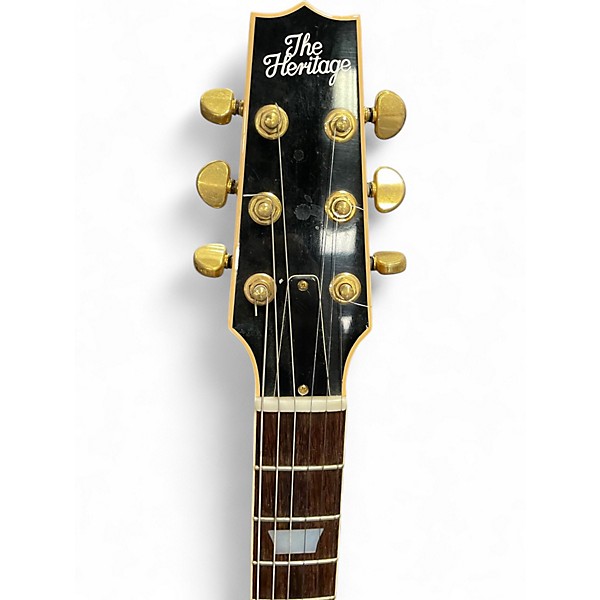 Vintage 1996 The Heritage ACADEMY DELUXE Natural Hollow Body Electric Guitar