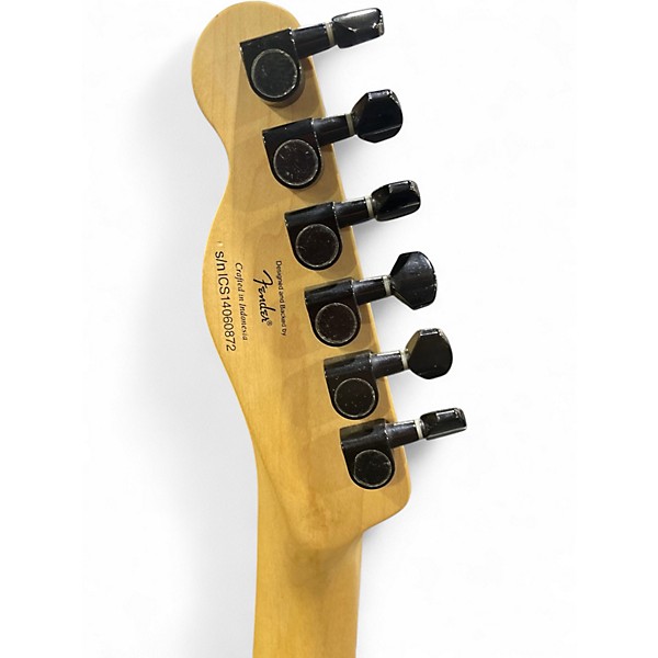 Used Squier Bullet Telecaster 3 Tone Sunburst Solid Body Electric Guitar