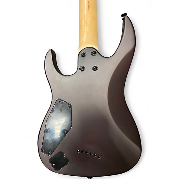 Used Mitchell MM100 Mini Walnut Stain Solid Body Electric Guitar