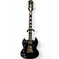 Used Epiphone SG Standard Left Handed Black Electric Guitar thumbnail