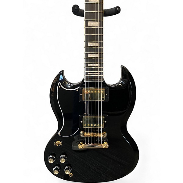 Used Epiphone SG Standard Left Handed Black Electric Guitar