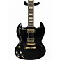 Used Epiphone SG Standard Left Handed Black Electric Guitar