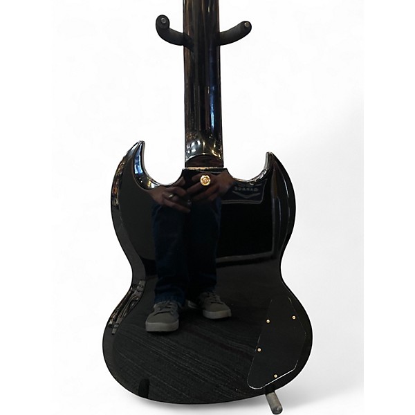 Used Epiphone SG Standard Left Handed Black Electric Guitar