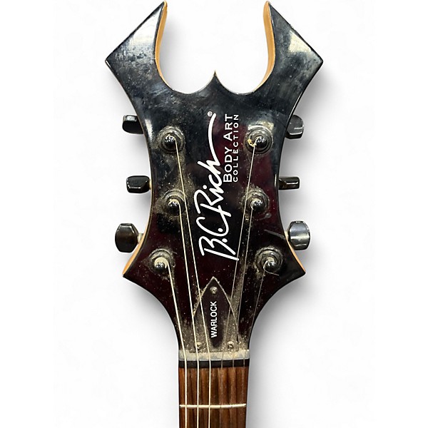Used B.C. Rich Warlock Body Art  Solid Body Electric Guitar