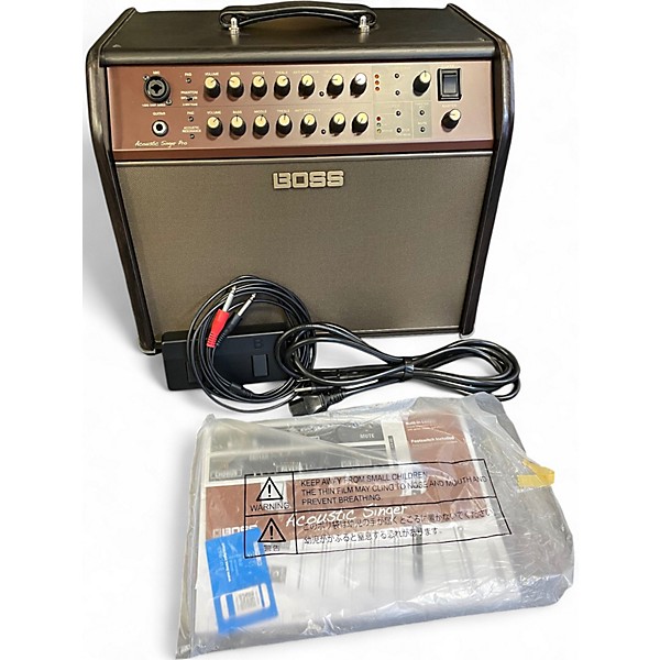Used BOSS ACS PRO ACOUSTIC SINGER Acoustic Guitar Combo Amp