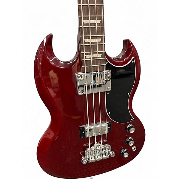 Used 2013 Gibson SG Bass Heritage Cherry Electric Bass Guitar