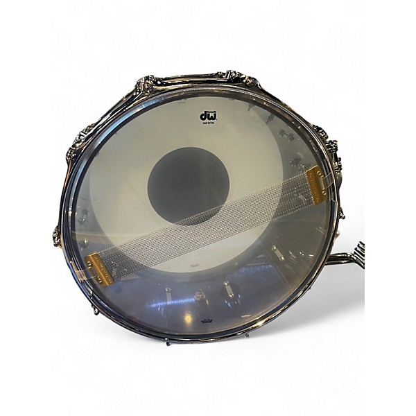Used DW 14X6.5 Design Series Acrylic Snare Smoke Drum