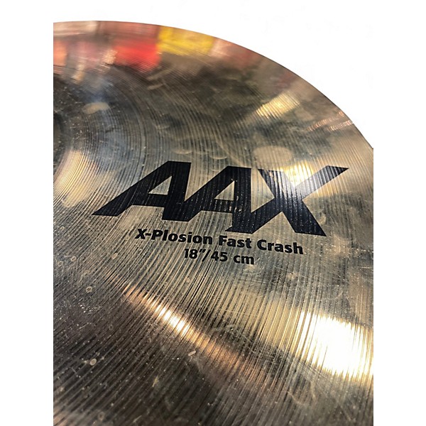 Used SABIAN 18in AAX Xplosion Fast Crash Cymbal