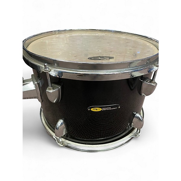 Used SPL 4 Piece 4 PIECE ACOUSTIC DRUMS Black Drum Kit