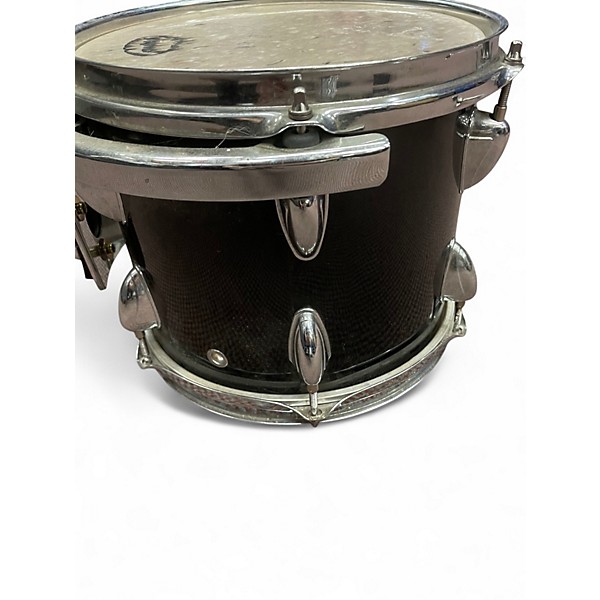 Used SPL 4 Piece 4 PIECE ACOUSTIC DRUMS Black Drum Kit