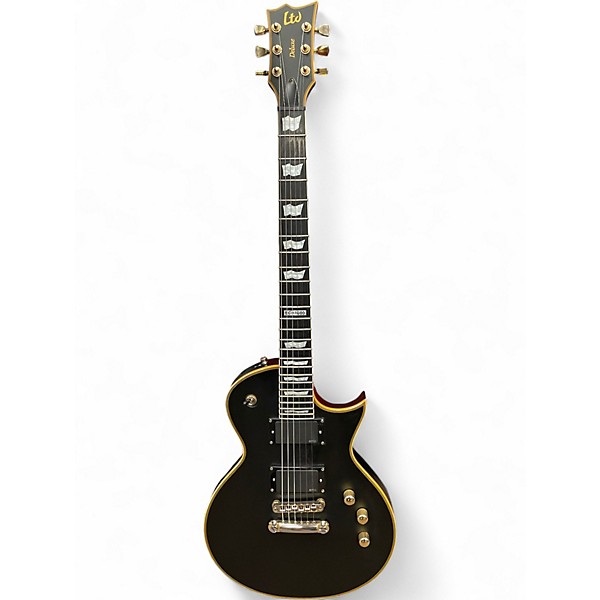 Used ESP LTD EC1000 Satin Black Solid Body Electric Guitar