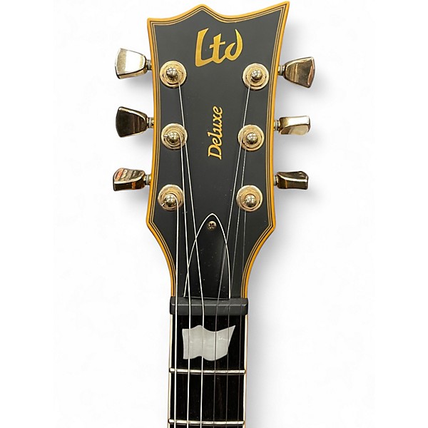 Used ESP LTD EC1000 Satin Black Solid Body Electric Guitar