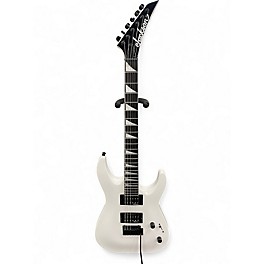 Used Jackson JS22 Dinky Alpine White Solid Body Electric Guitar