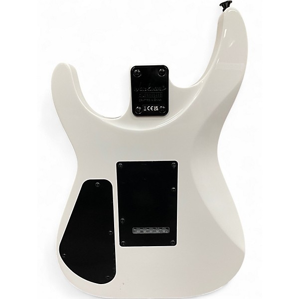 Used Jackson JS22 Dinky Alpine White Solid Body Electric Guitar