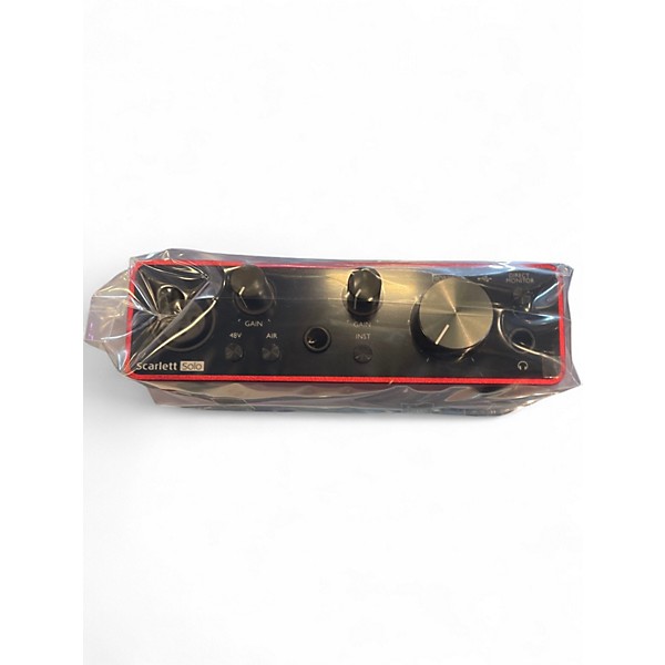 Used Focusrite Scarlett Solo Gen 3 Audio Interface