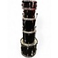 Used Pearl 5 Piece Roadshow Black Drum Kit thumbnail