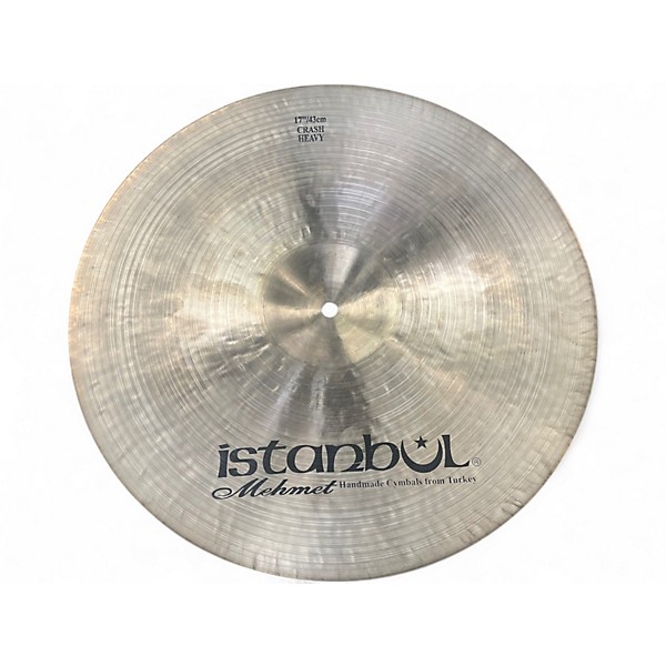 Used Istanbul Mehmet 17in Traditional Heavy Crash Cymbal