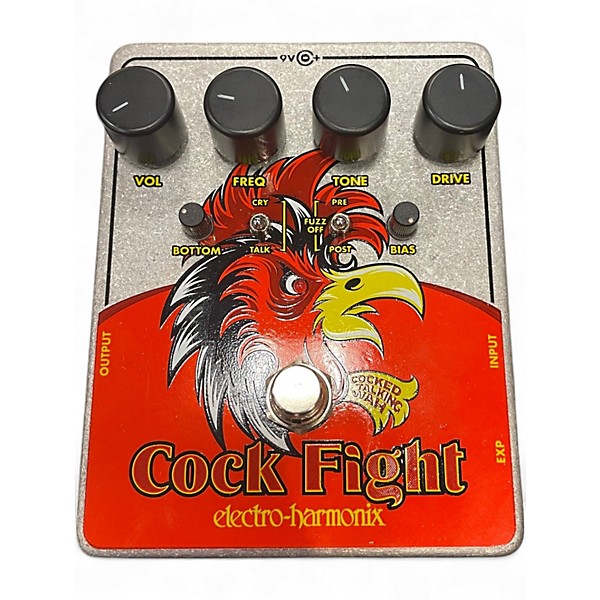 Used Electro-Harmonix Cock Fight Talking Wah Effect Pedal