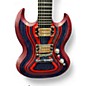 Used Gibson Zoot Suit SG Blue and Red Solid Body Electric Guitar