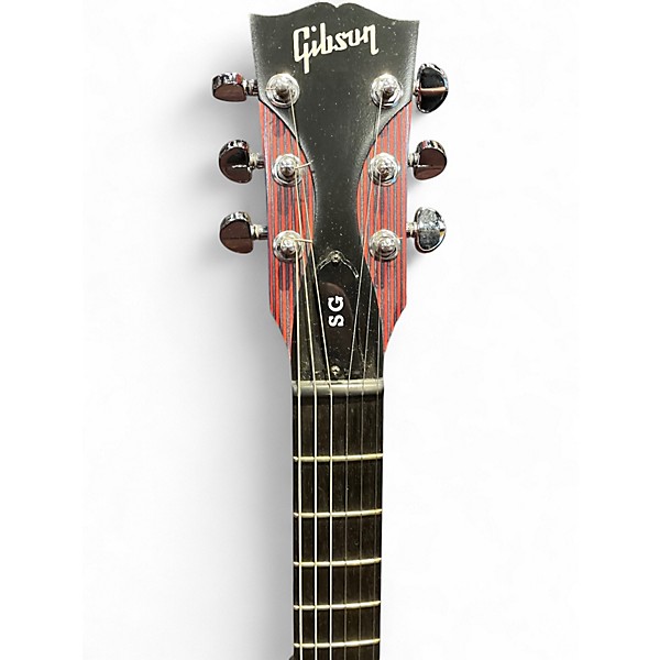 Used Gibson Zoot Suit SG Blue and Red Solid Body Electric Guitar