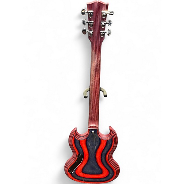 Used Gibson Zoot Suit SG Blue and Red Solid Body Electric Guitar