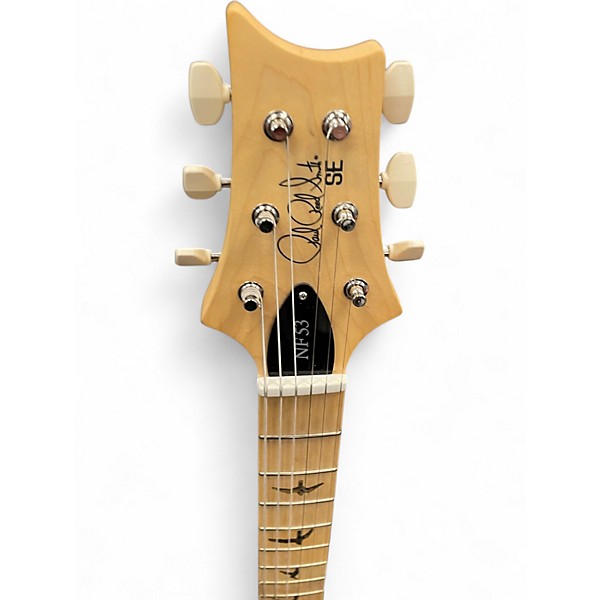 Used PRS SE NF53 White Doghair Solid Body Electric Guitar