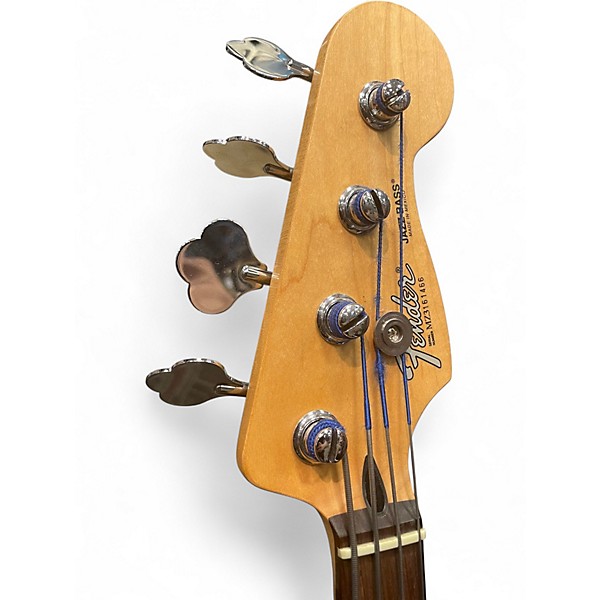 Used Fender Standard Jazz Bass 3 Color Sunburst Electric Bass Guitar