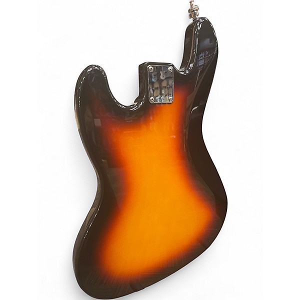 Used Fender Standard Jazz Bass 3 Color Sunburst Electric Bass Guitar